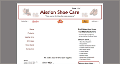 Desktop Screenshot of missionshoecare.com